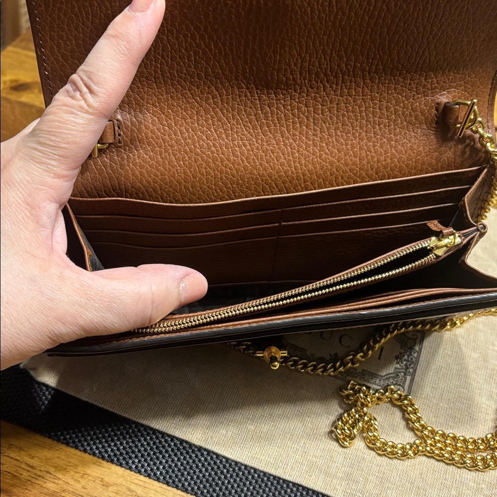 🔥Gucci Jackie 1961 continental chain wallet🔥 - Picture 12 of 13